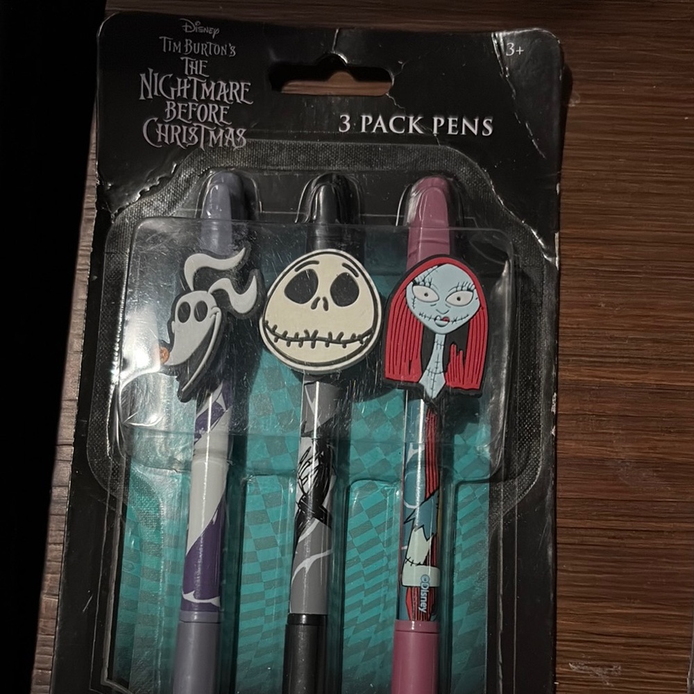 Disney The Nightmare Before Christmas 3 Pack Pens